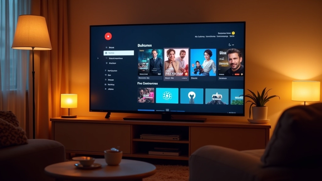 Interface da Netflix mostrando catálogo de filmes e séries populares